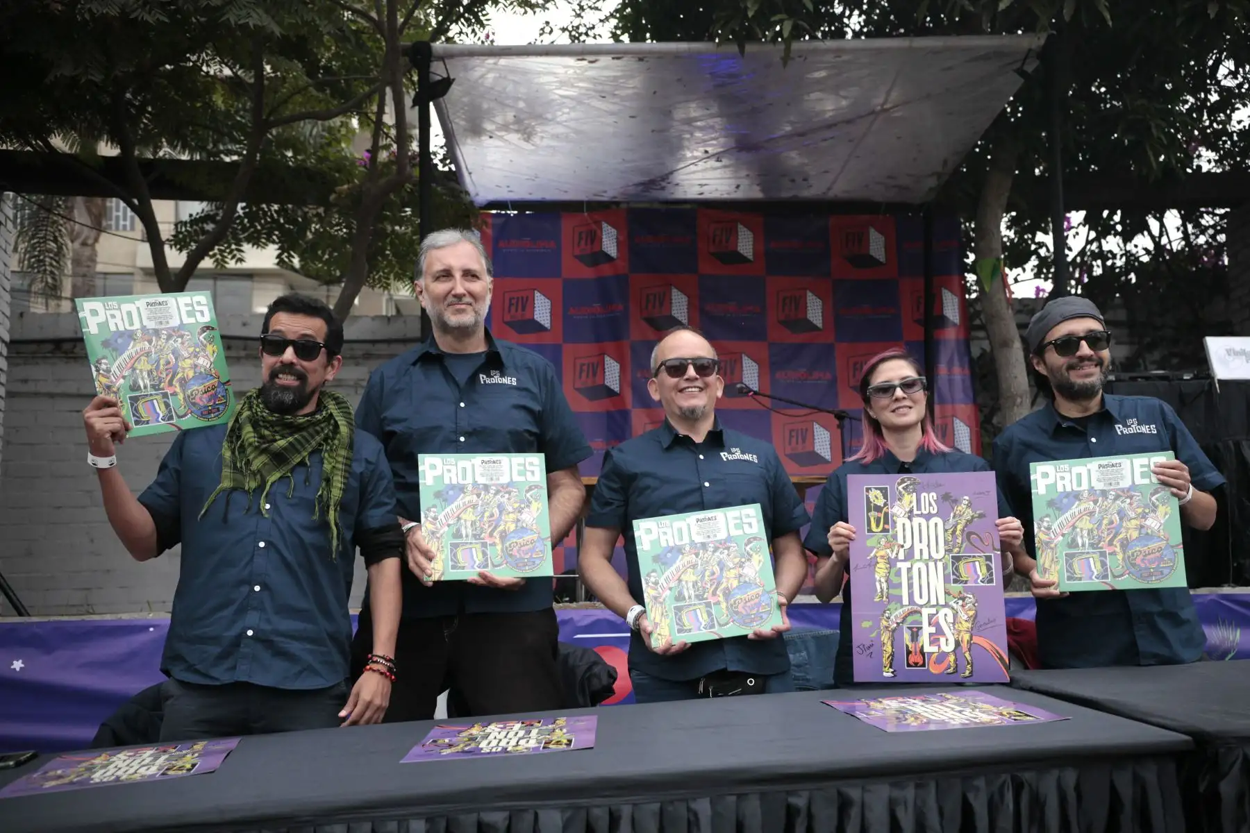 El Festival Internacional del Vinilo ofrece en su sexta edición con una serie de   espectáculos en la Concha Acústica del Campo de Marte.
Foto:ANDINA /Lino Chipana