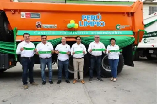 Piura: distrito de Castilla refuerza recolección y reciclaje con nuevos equipos
