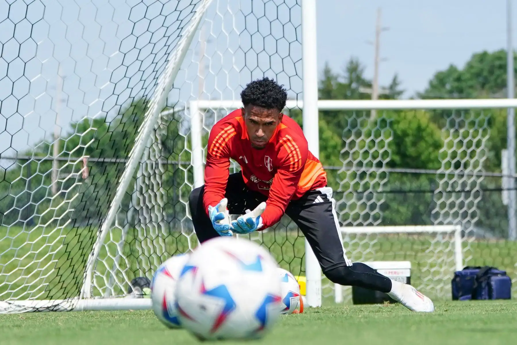 Entrenamiento de la selección peruana, previo a la Copa América en el Estadio Subaru Park, en Chester, Pensilvania (Estados Unidos). Foto: ANDINA/Difusión
