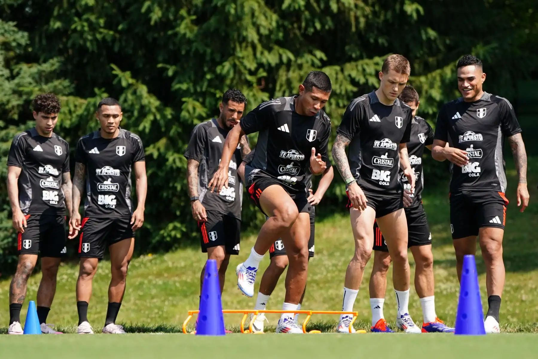 Entrenamiento de la selección peruana, previo a la Copa América en el Estadio Subaru Park, en Chester, Pensilvania (Estados Unidos). Foto: ANDINA/Difusión