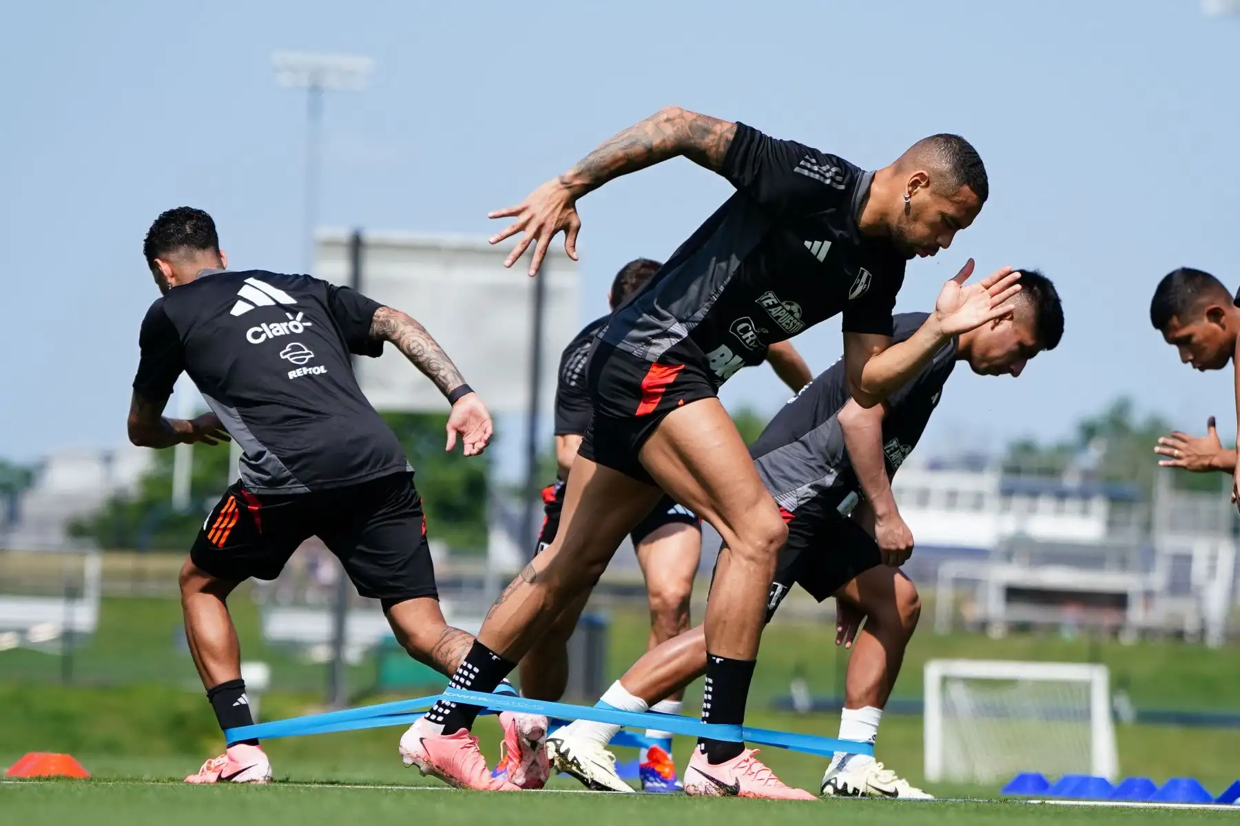 Entrenamiento de la selección peruana, previo a la Copa América en el Estadio Subaru Park, en Chester, Pensilvania (Estados Unidos). Foto: ANDINA/Difusión