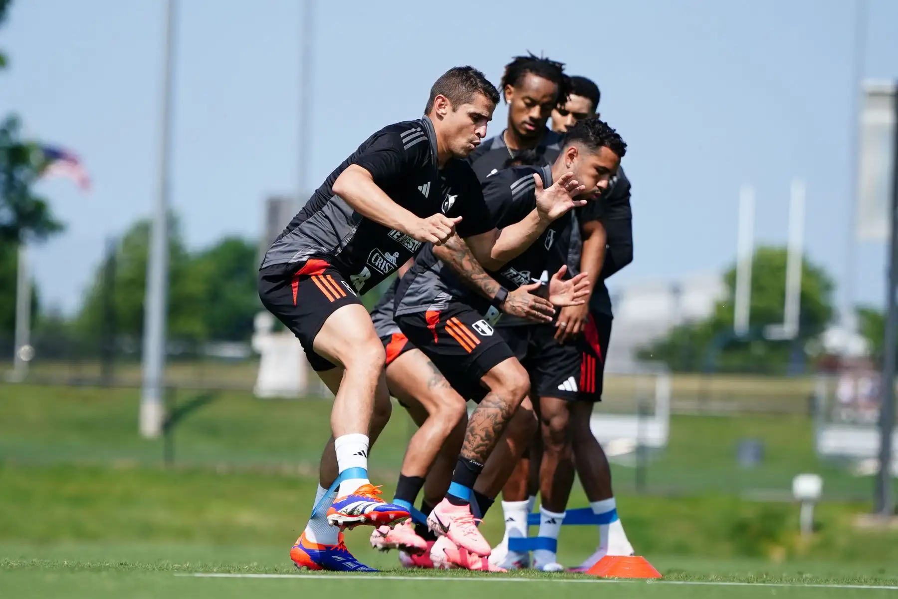 Entrenamiento de la selección peruana, previo a la Copa América en el Estadio Subaru Park, en Chester, Pensilvania (Estados Unidos). Foto: ANDINA/Difusión