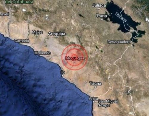 La localidad de Torata, en Moquegua, fue remecida esta mañana por un temblor de magnitud 4.4, informó el IGP.