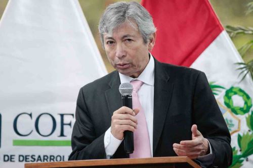 Ministro de Economía y Finanzas, José Arista. ANDINA