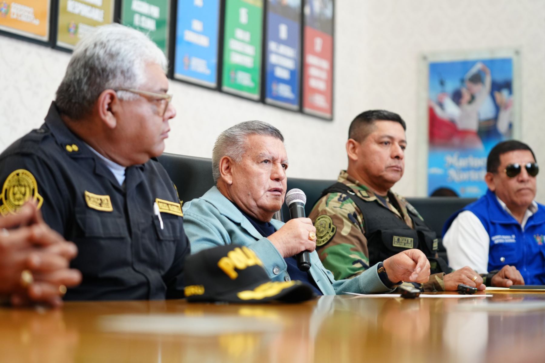 El gobernador César Acuña participó en mesa de trabajo con las principales autoridades de la región La Libertad. Foto: ANDINA/Difusión