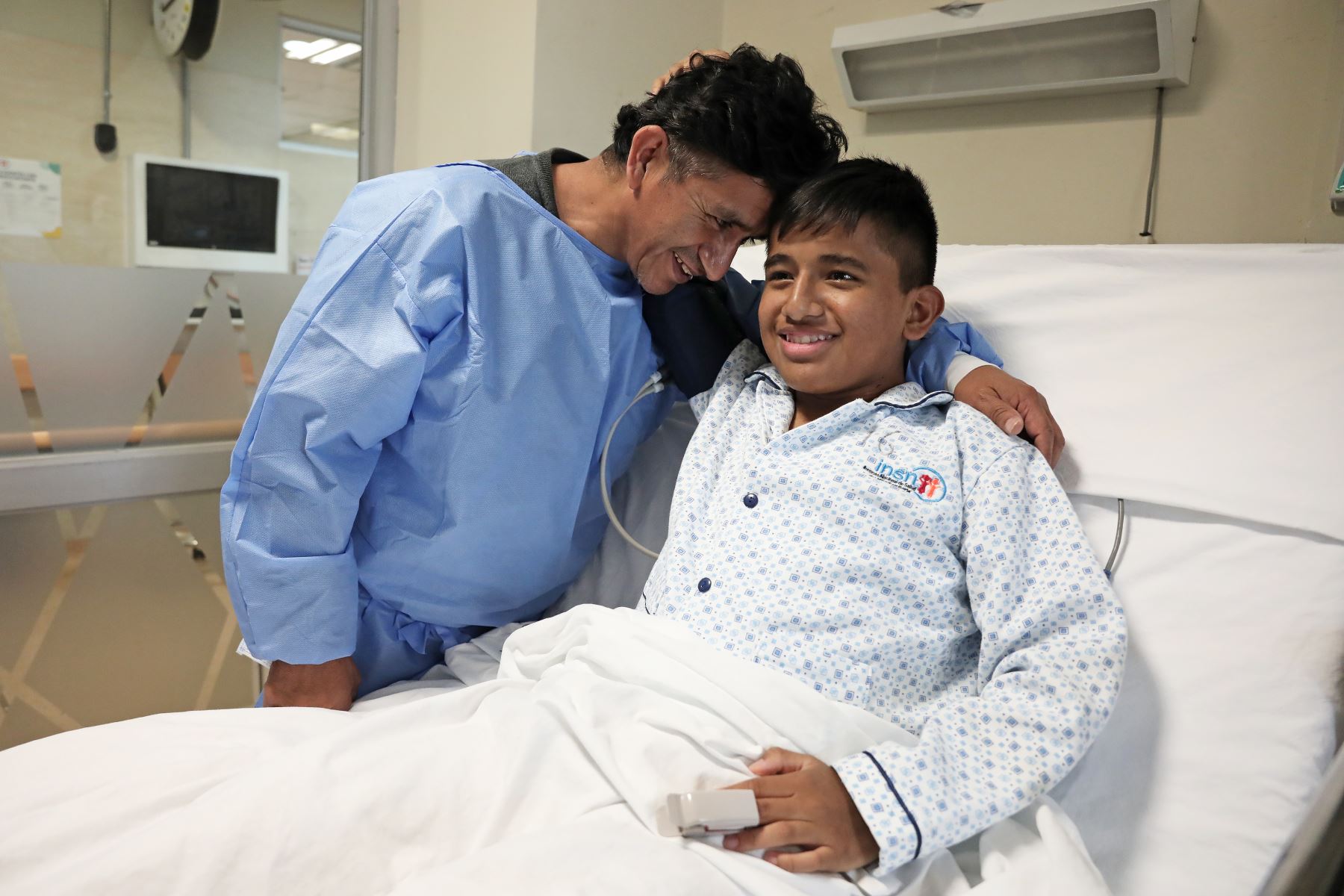 INSN San Borja, hospital especializado en niños y adolescentes, cumple 11 años de funcionamiento y hoy se encuentra listo para realizar trasplantes de corazón. Foto: ANDINA/Difusión