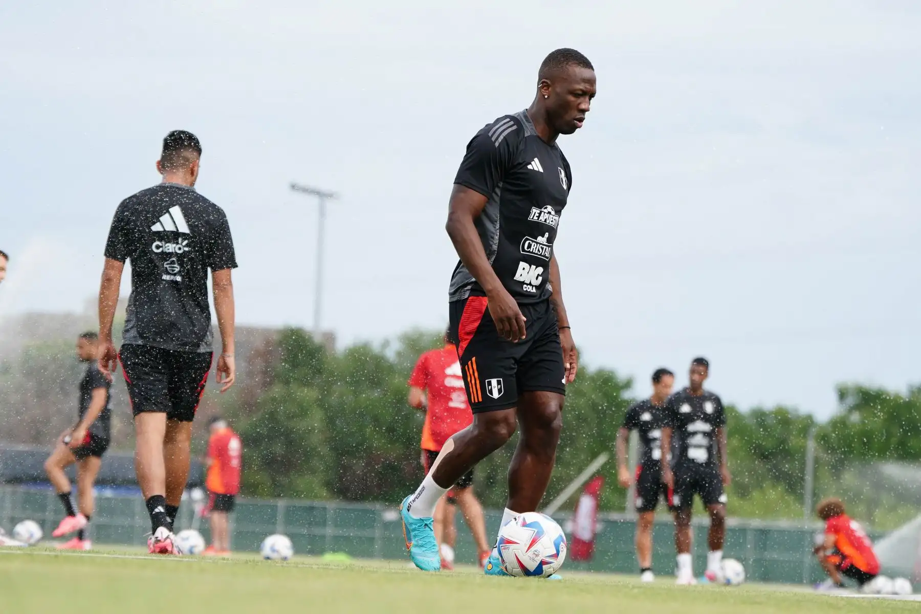 Entrenamiento de la selección peruana, previo a la Copa América en el Estadio Subaru Park, en Chester, Pensilvania (Estados Unidos). Foto: ANDINA/FPF