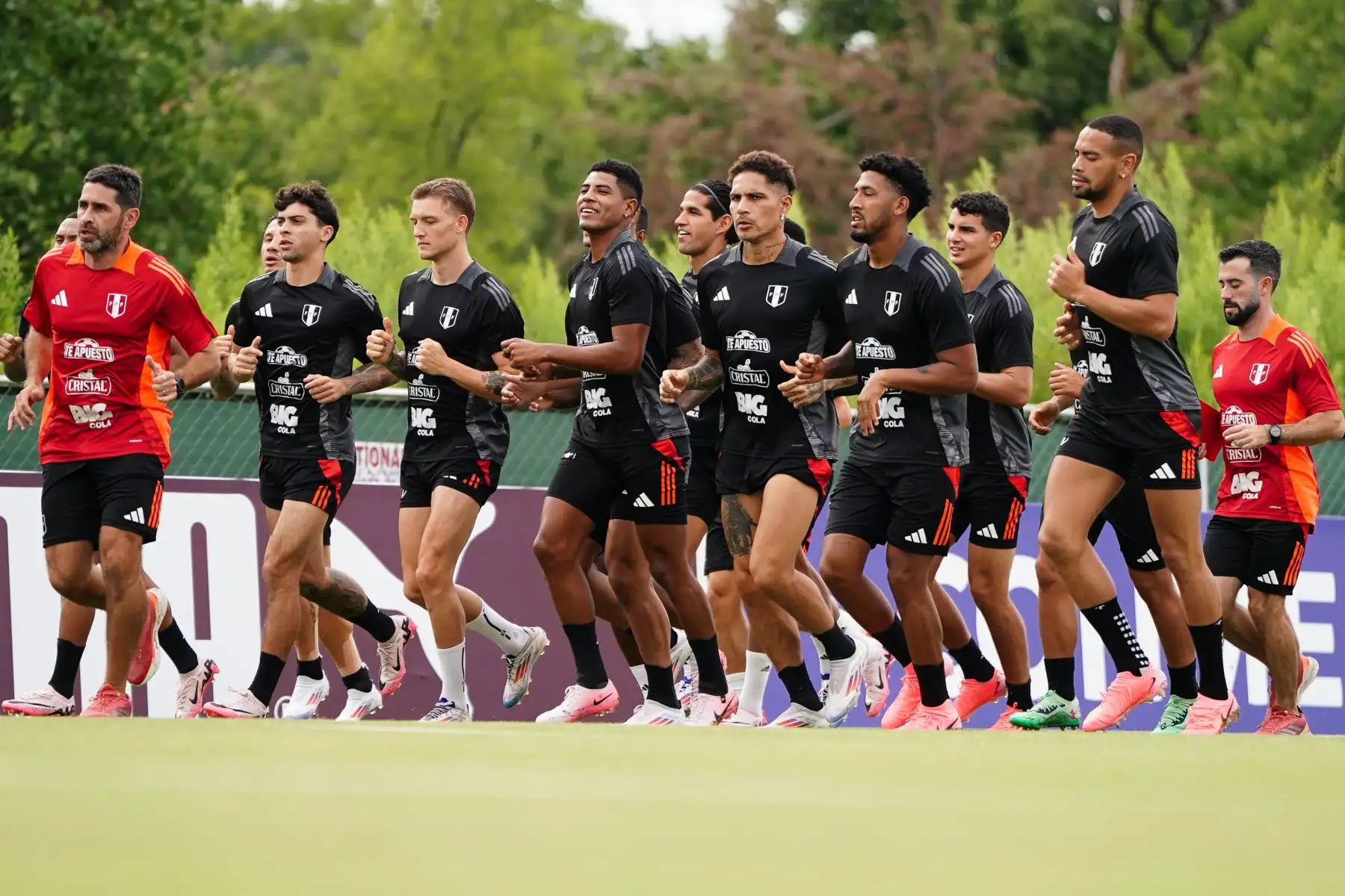 Entrenamiento de la selección peruana, previo a la Copa América en el Estadio Subaru Park, en Chester, Pensilvania (Estados Unidos). Foto: ANDINA/FPF