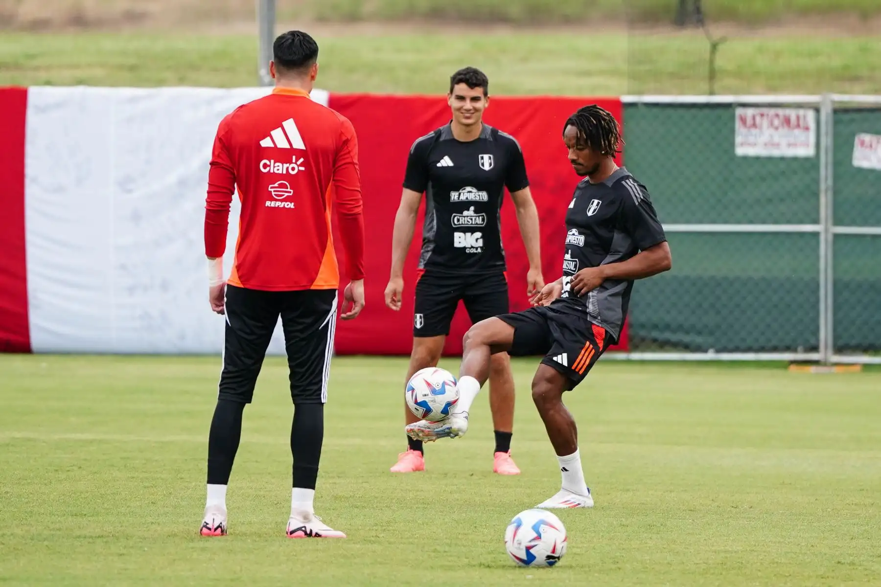 Entrenamiento de la selección peruana, previo a la Copa América en el Estadio Subaru Park, en Chester, Pensilvania (Estados Unidos). Foto: ANDINA/FPF