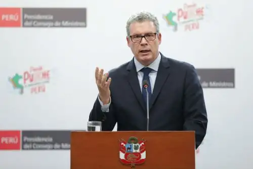 El ministro Morgan Quero informó que los docentes fueron contratados este año por las UGEL de Amazonas, Loreto y San Martín, pese a inhabilitación. Foto: ANDINA/Difusión