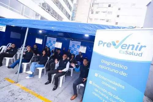 “Prevenir EsSalud” atendió a más de 3,000 trabajadores en sus primeros tres meses. Foto: ANDINA/Difusión.