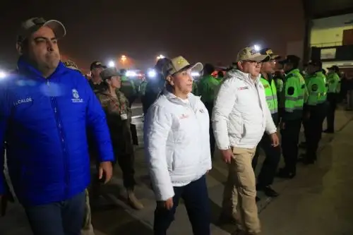 Presidenta Dina Boluarte lidera el operativo Amanecer Seguro, que se realiza a escala nacional.