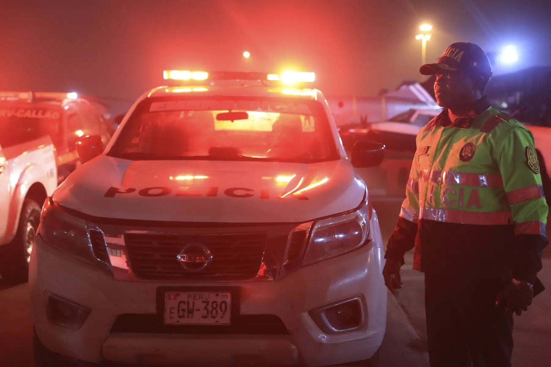 La presidenta de la República, Dina Ercilia Boluarte Zegarra, participó desde muy temprano en el operativo de la Policía Nacional del Perú "Amanecer Seguro", que se realizó en el Callao. Foto: ANDINA/Presidencia