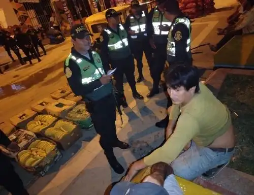 Más de 500 policías, con apoyo de miembros de las Fuerzas Armadas, ejecutaron el megaoperativo Amanecer Seguro en la ciudad de Tumbes. Foto: ANDINA/difusión.
