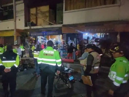 Cientos de agentes de la Policía Nacional, con apoyo del personal de Serenazgo, ejecutaron el operativo Amanecer Seguro en las ciudades de Chimbote, Casma y Huarmey, en Áncash. ANDINA/Difusión