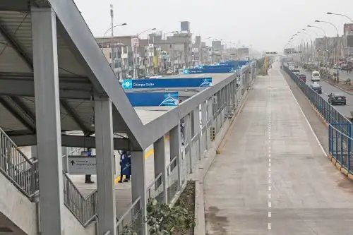 Carlos Peña Orellana, gerente general de EMAPE, Empresa Municipal de Apoyo a Proyectos Estratégicos, presentó el Terminal Chimpu Ocllo y las 13 nuevas estaciones de la ampliación norte del Metropolitano, listas al 100% para su operatividad. Foto: ANDINA/Connie Calderon