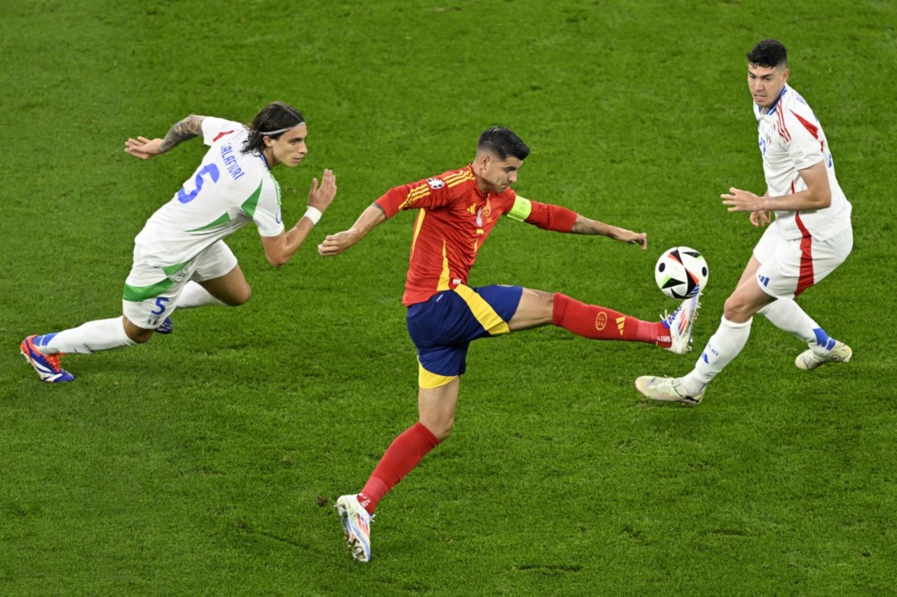 Álvaro Morata es una de las cartas de gol de España