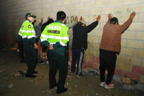 Amanecer Seguro: más de 1,000 detenidos deja gran operativo policial a nivel nacional. Foto: ANDINA/Difusión.