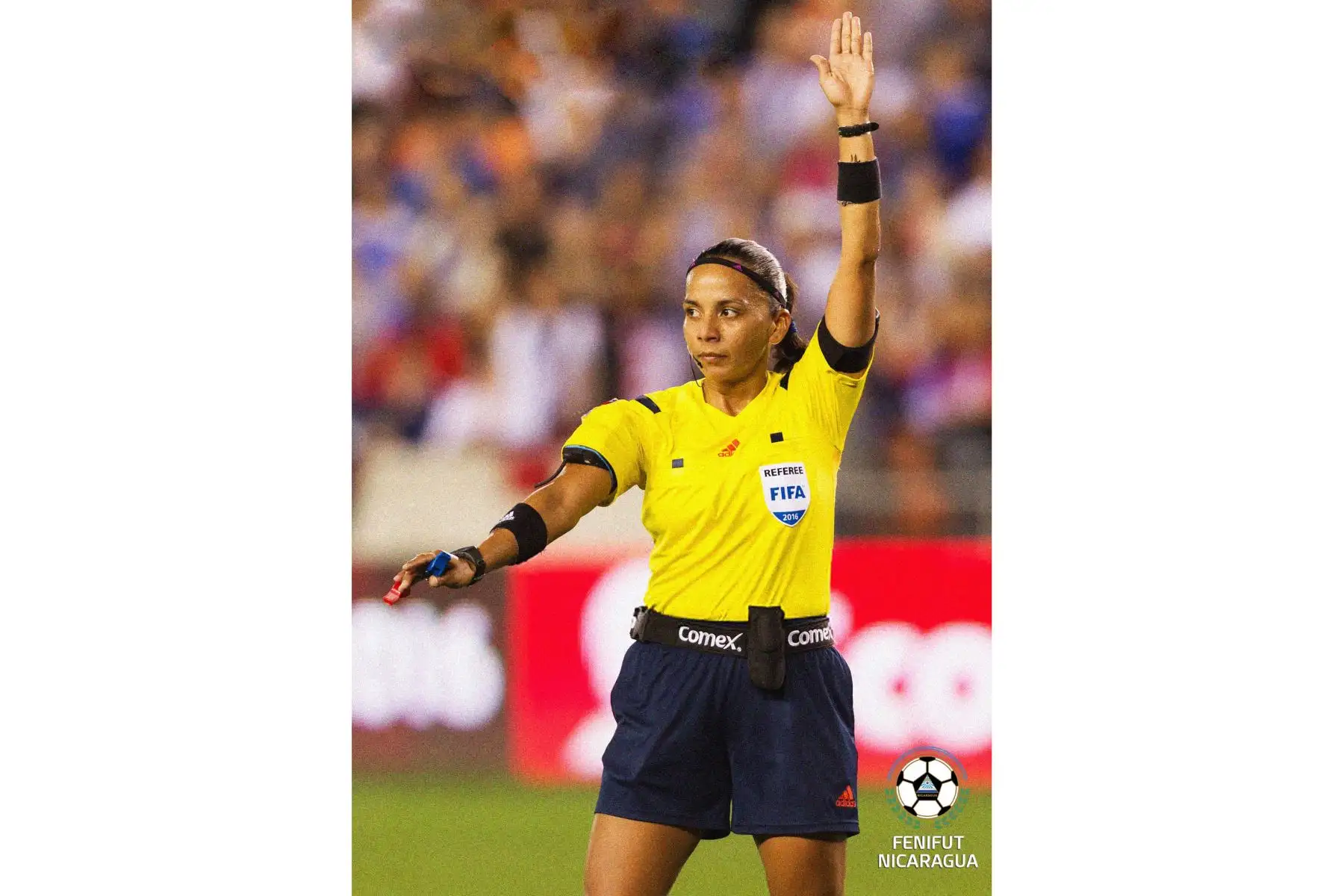 La nicaragüense Tatiana Guzmán ha sido convocada a la Copa América, en un hecho histórico para este país. Foto: Fenifut Nicaragua