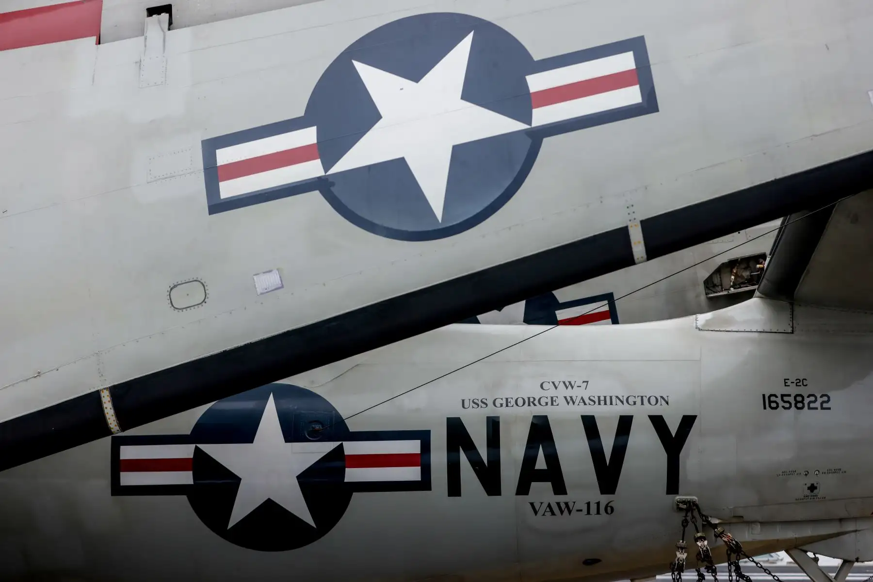 El Portaaviones USS George Washington Llega al Perú para Ejercicios Marítimos en el Marco de “Southern Seas 2024”. Foto: ANDINA/Luis Iparraguirre