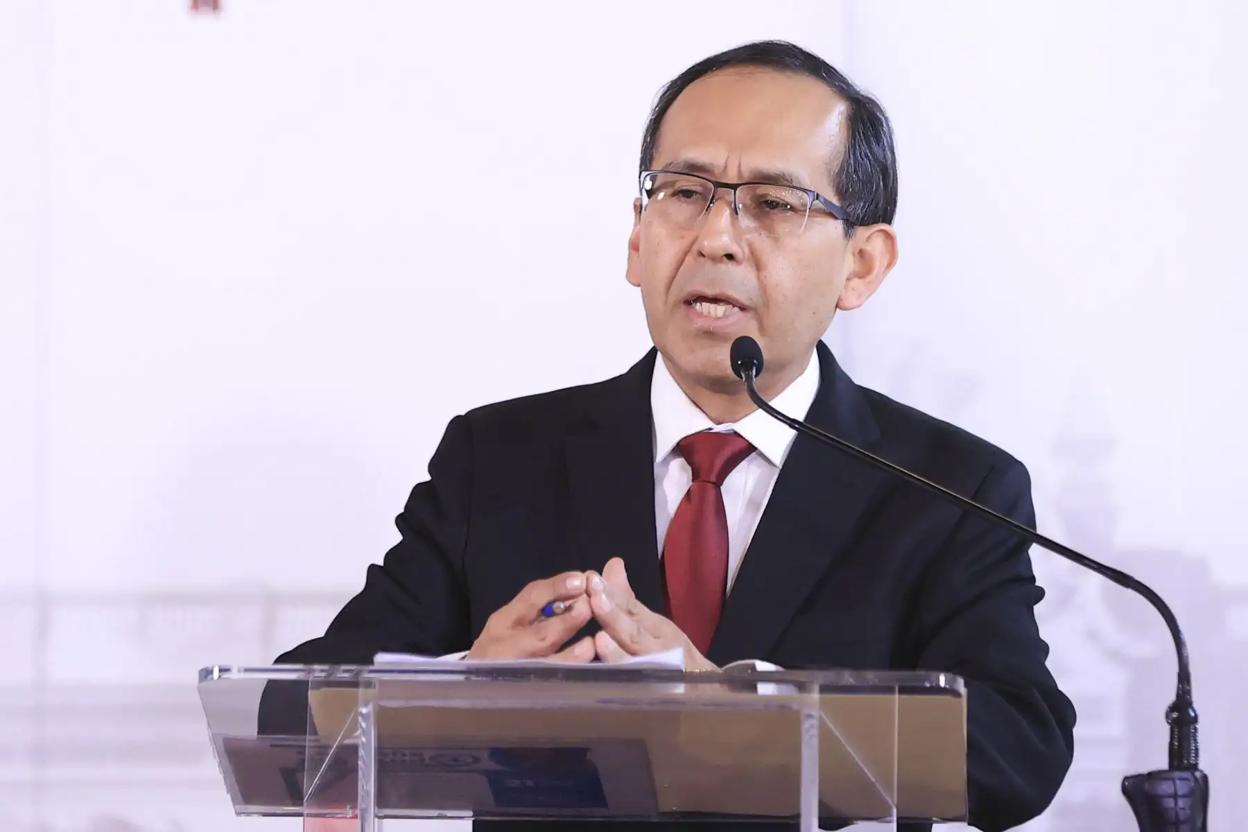 Fredy Hinojosa, vocero del Despacho Presidencial. Foto: ANDINA/Prensa Presidencia.