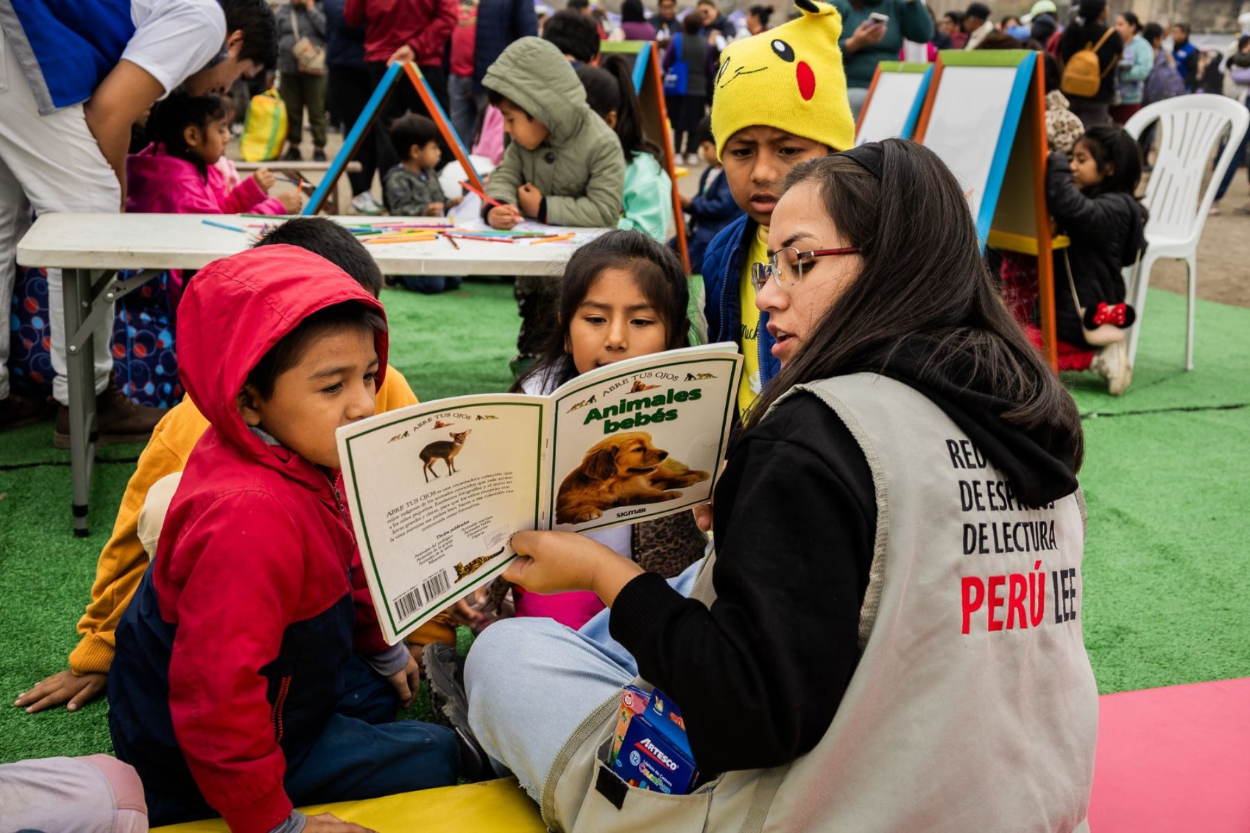 La Biblioteca Nacional del Perú (BNP) y el Ministerio de Cultura (Mincul) tomaron parte en la Jornada de Acción Intersectorial 2024