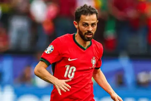 Bernardo Silva, futbolista de la selección de Portugal.