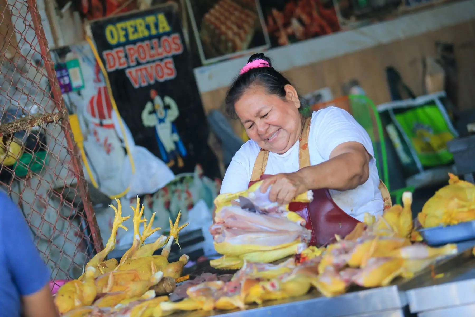 Las gallinas frescas son el ingrediente más importante del juane. Foto: ANDINA/Braian Reyna