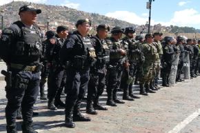 La PNP brindrá seguridad en coordinación con el Ejército peruano, bomberos, Ministerio Público, Serenazgo y Defensa Civil, entre otros.L Foto: ANDINA/ Percy Hurtado.
