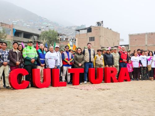 Ministerio de Cultura realizó jornada en Zona Arqueológica Canto Chico de SJL.