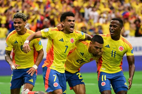 Conmebol Copa América 2024:  Colombia gano 2 a 1 a Paraguay en el grupo D
