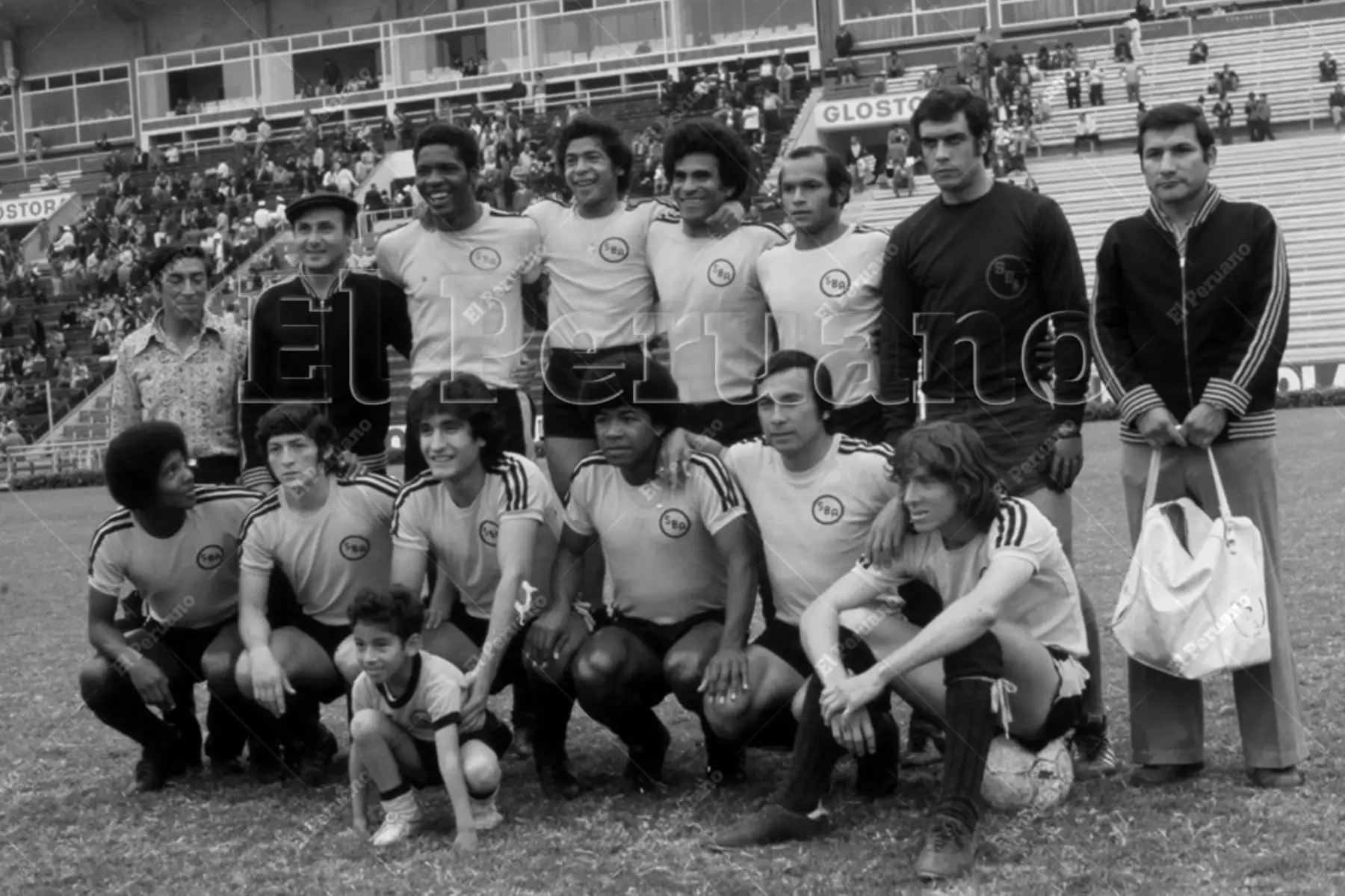 Lima - 15 octubre 1977 / El arquero Humberto Horacio Ballesteros en la formación del Sport Boys que enfrentó a Alianza Lima por el torneo descentralizado. Foto: Archivo Histórico de El Peruano / Virgilio Molero