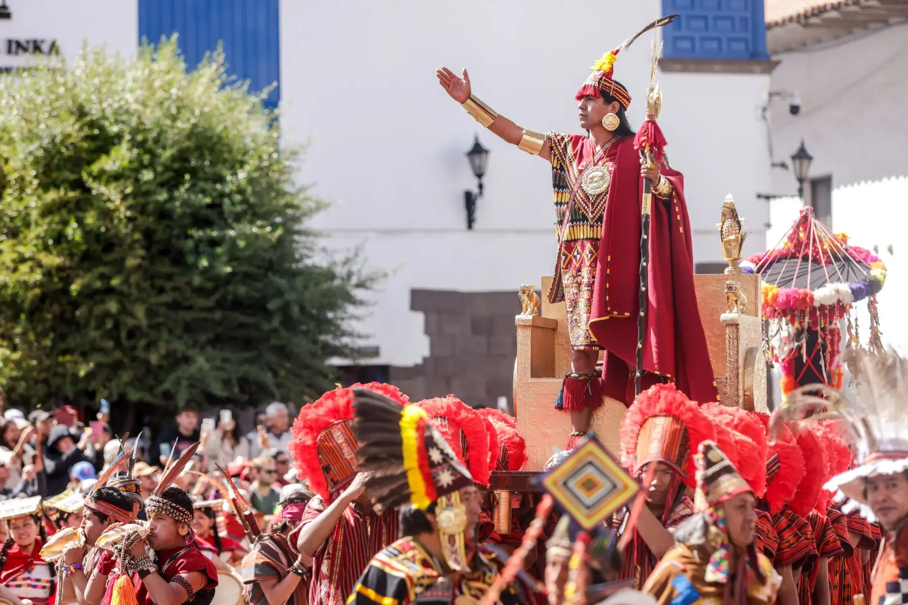El Inti Raymi aún se celebra como rito sincrético en muchas comunidades andinas. Foto: ANDINA/Luis Iparraguirre