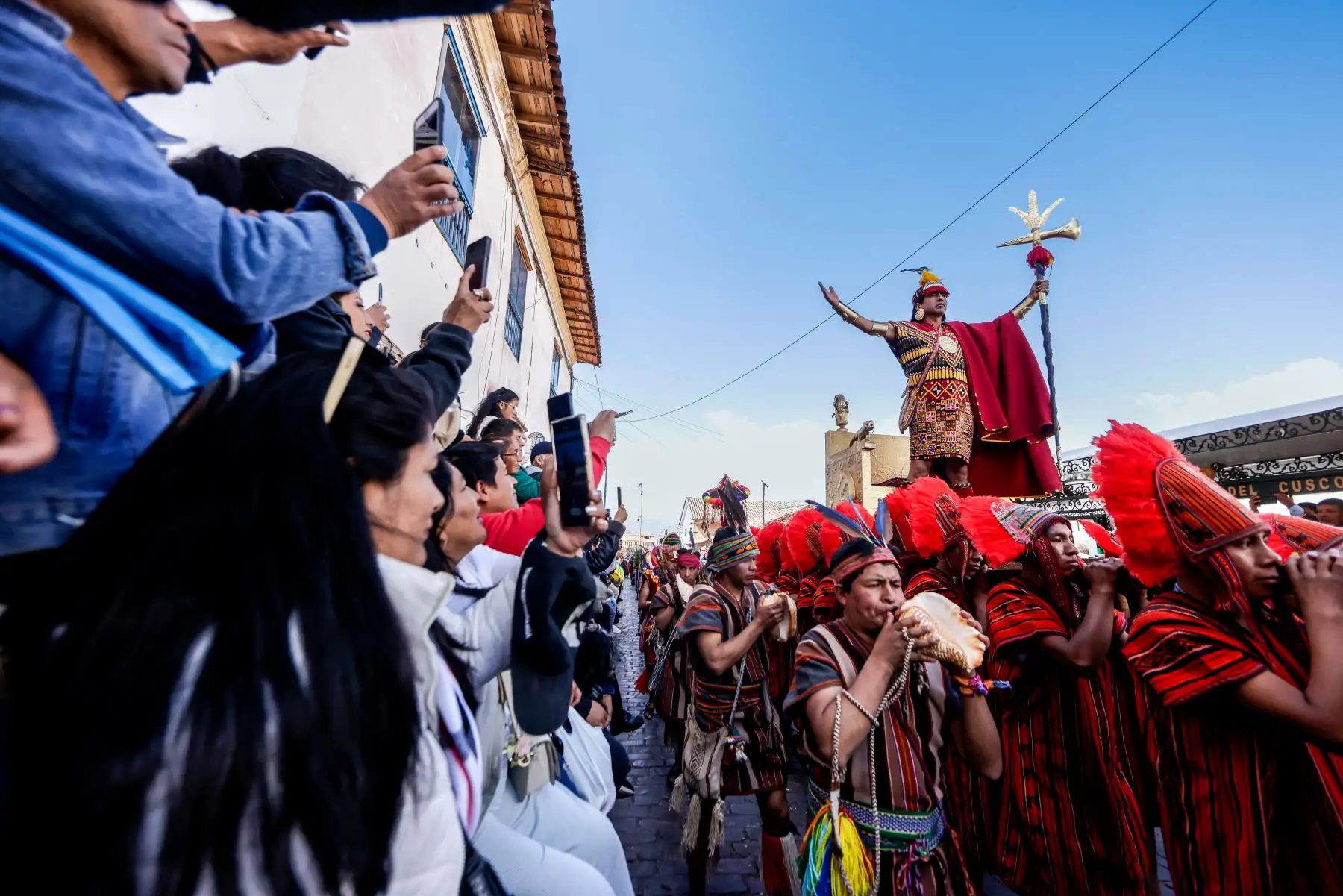 Así, los representantes de los pueblos conquistados reiteraban su lealtad al emperador. Foto: ANDINA/Luis Iparraguirre