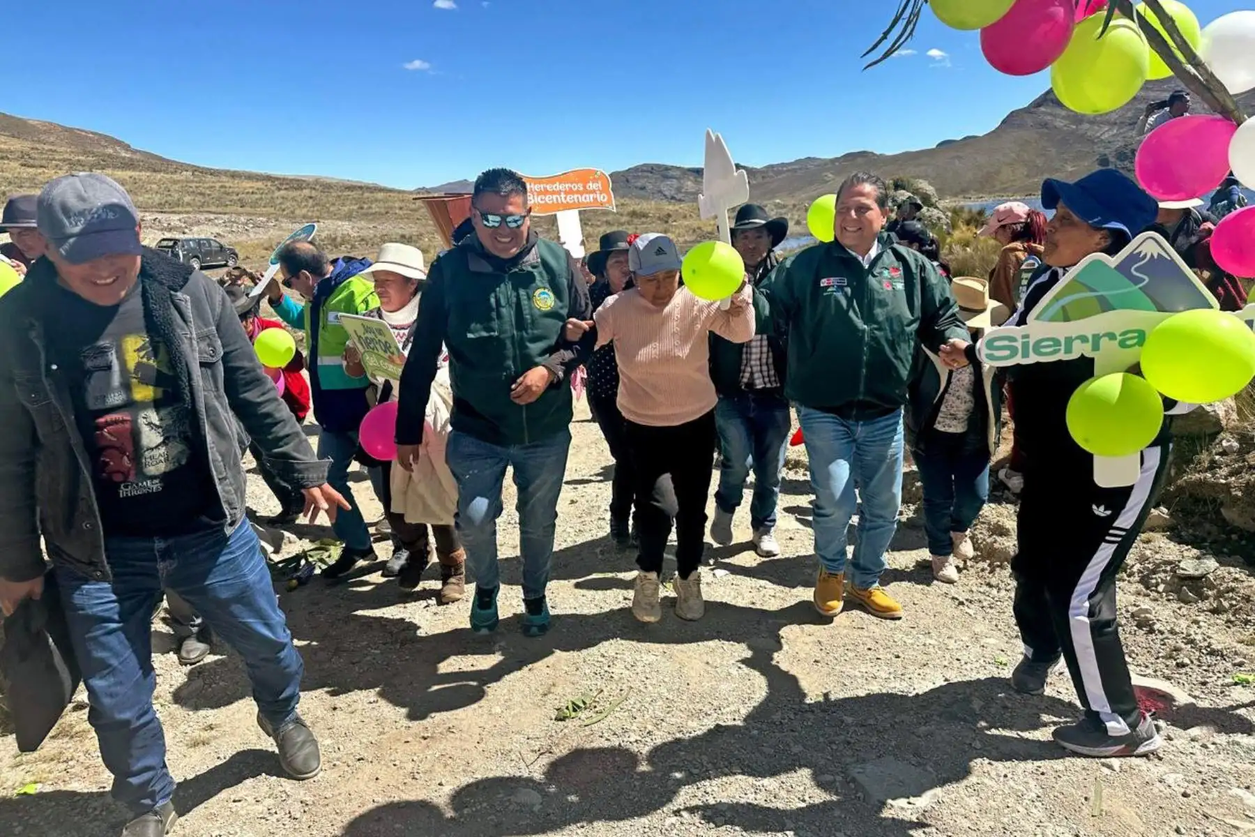 Agricultores de Áncash celebran el Día del campesino ‘Héroes del Campo’ con inauguración de qocha Tacash 2