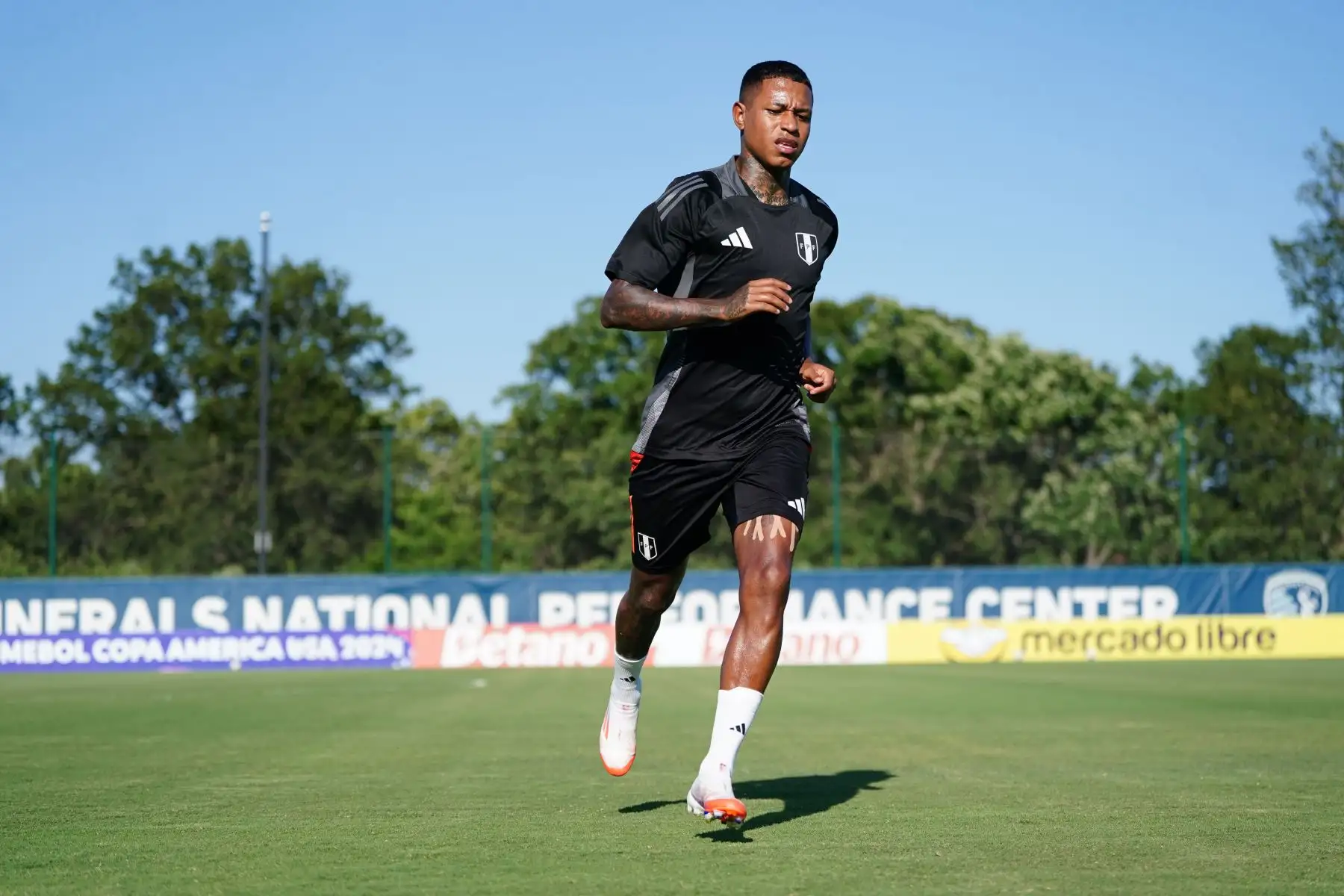 Entrenamiento de la selección peruana, previo a la Copa América en el Estadio Subaru Park, en Chester, Pensilvania (Estados Unidos). Foto: ANDINA/FPF