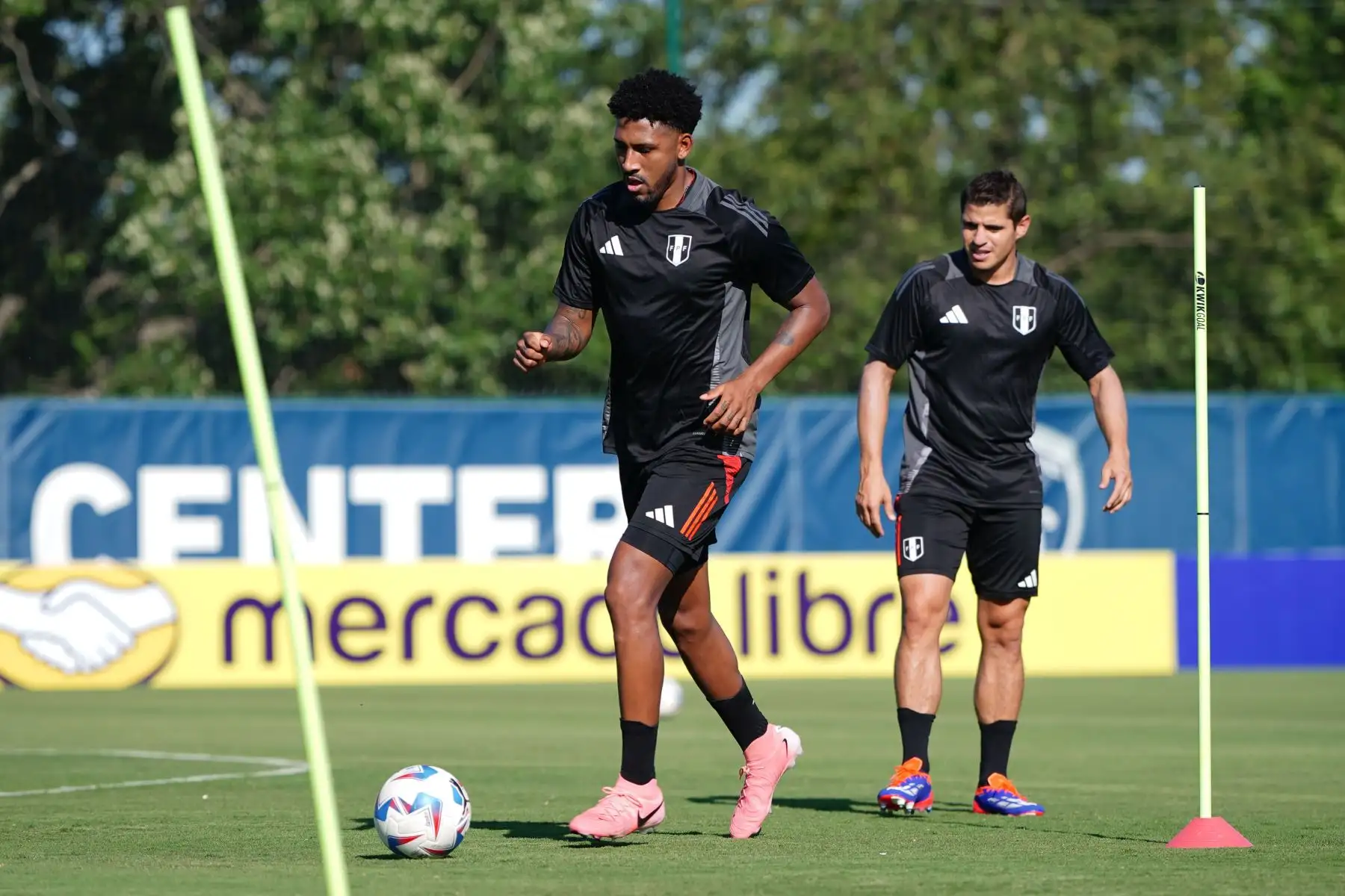 Entrenamiento de la selección peruana, previo a la Copa América en el Estadio Subaru Park, en Chester, Pensilvania (Estados Unidos). Foto: ANDINA/FPF