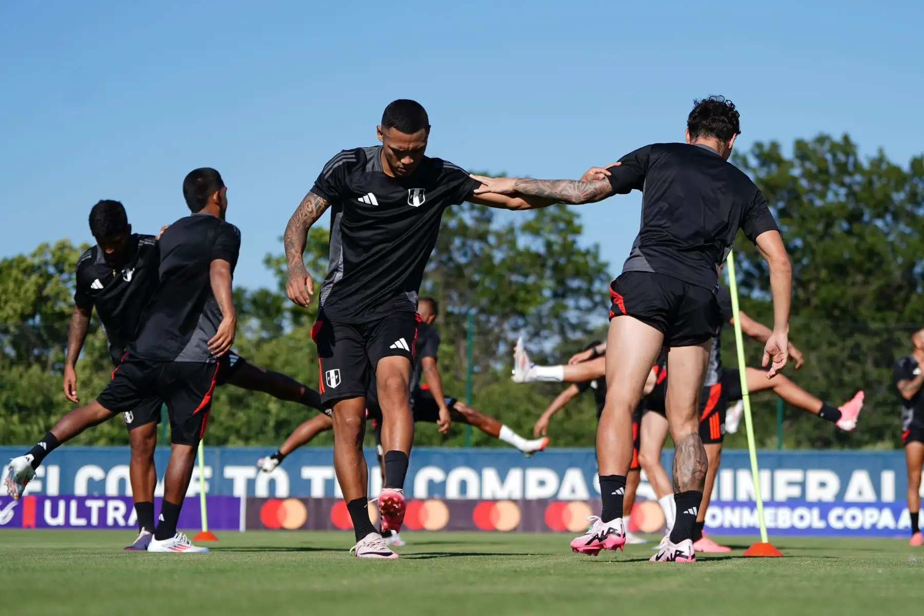 Entrenamiento de la selección peruana, previo a la Copa América en el Estadio Subaru Park, en Chester, Pensilvania (Estados Unidos). Foto: ANDINA/FPF