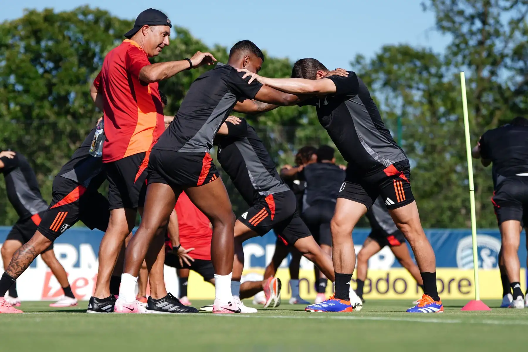 Entrenamiento de la selección peruana, previo a la Copa América en el Estadio Subaru Park, en Chester, Pensilvania (Estados Unidos). Foto: ANDINA/FPF
