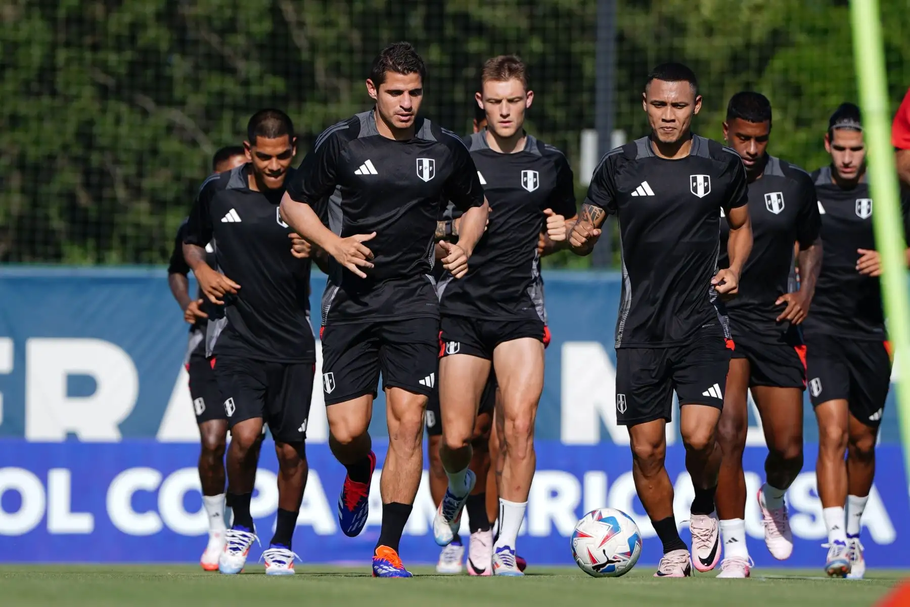 Entrenamiento de la selección peruana, previo a la Copa América en el Estadio Subaru Park, en Chester, Pensilvania (Estados Unidos). Foto: ANDINA/FPF