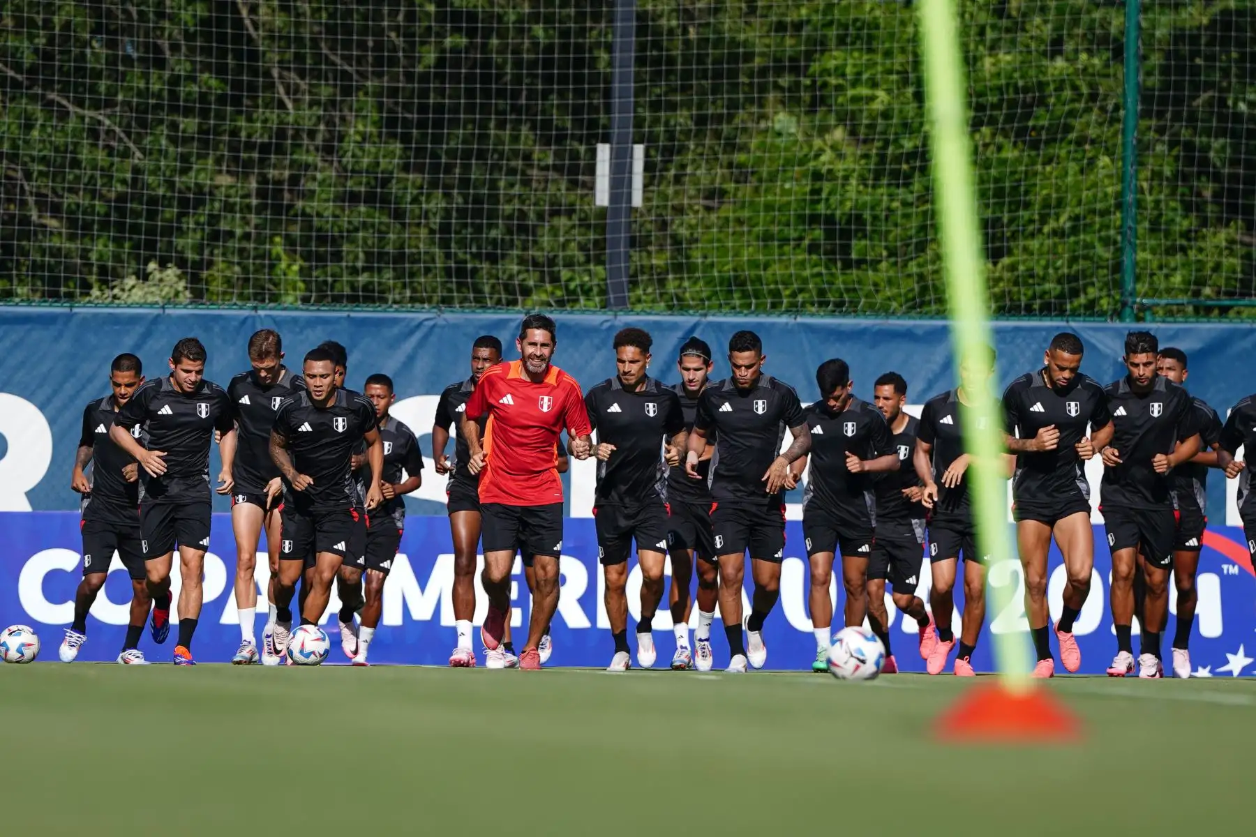 Entrenamiento de la selección peruana, previo a la Copa América en el Estadio Subaru Park, en Chester, Pensilvania (Estados Unidos). Foto: ANDINA/FPF