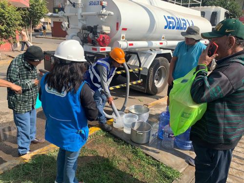 Desde el lunes 1 de julio se restringirá el servicio de agua potable en la ciudad de Trujillo. La medida se extenderá por 13 días. ANDINA/Difusión