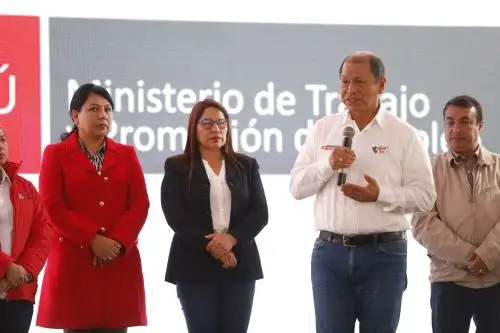 Hoy se desarrolló la "Megaferia del Empleo Lima Sur". Cortesía MTPE
