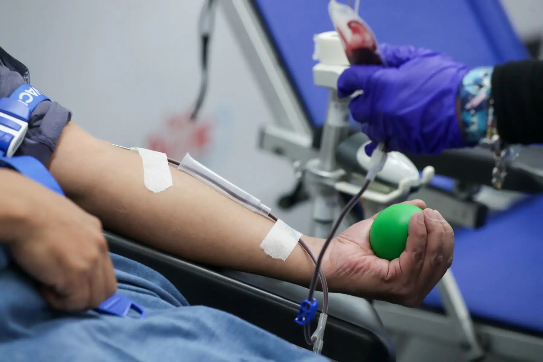 Personal de la PCM participó en campaña de donación de sangre para niñas y niños que se atienden en el Instituto Nacional de Salud del Niño de San Borja. Foto: ANDINA/ PCM