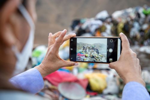 Aplicativo móvil Reporta Residuos de la OEFA. Foto: ANDINA/Difusión