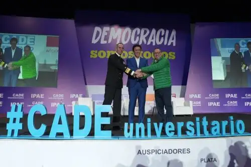 Hoy se inauguró la 29º edición del CADE Universitario. ANDINA/Difusión