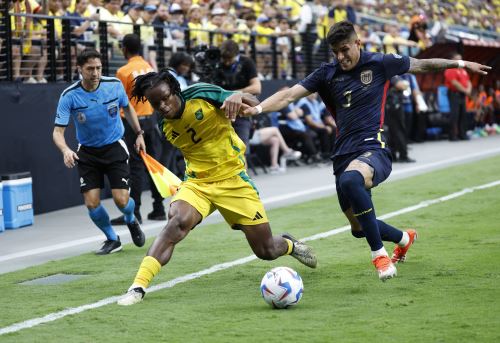 En su segunda presentación en la Copa América, Ecuador consiguió sus primeros tres puntos. Foto: AFP