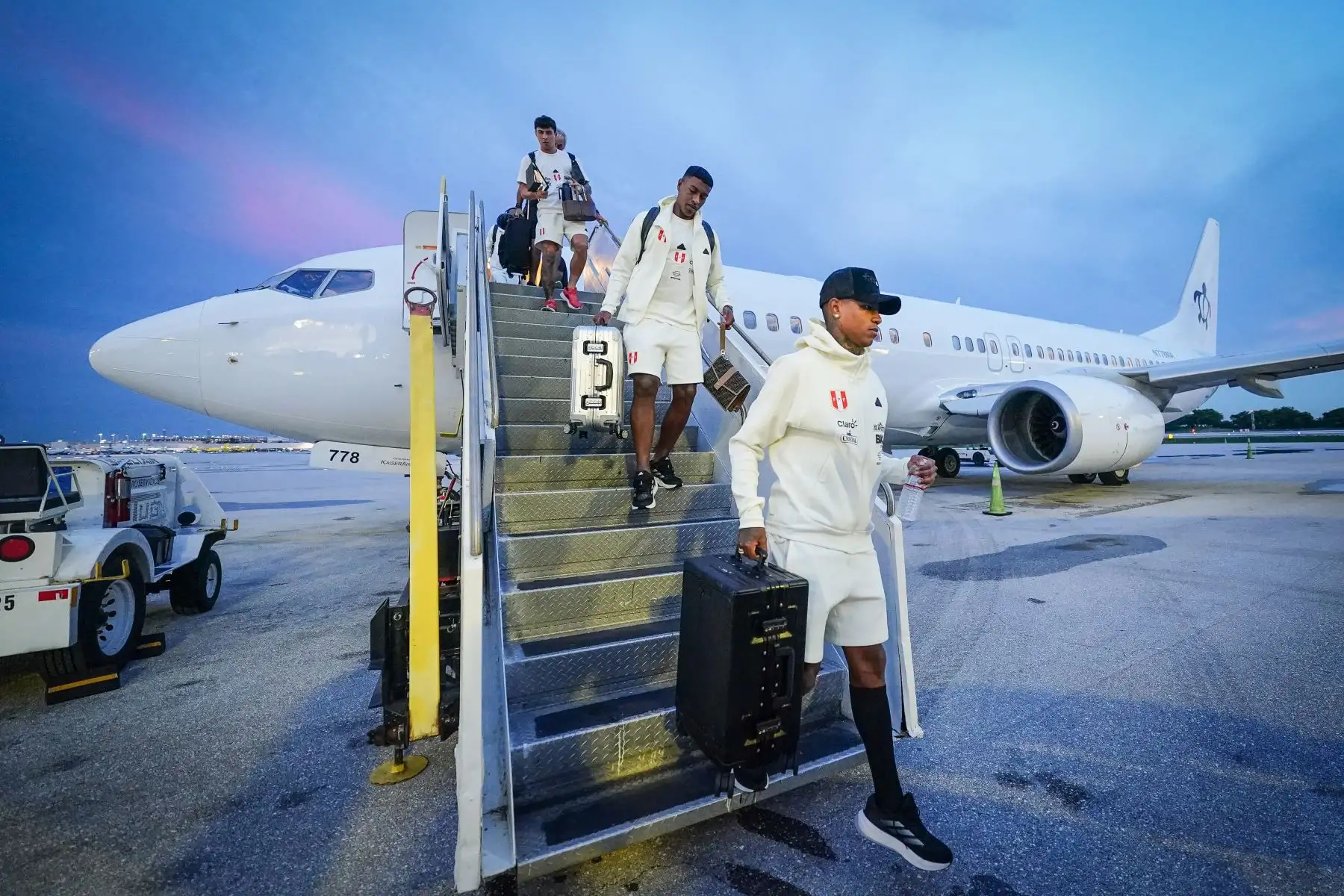 La selección peruana llega a Miami para enfrentar su tercer partido ante Argentina por el Grupo A de la Copa América. Foto: Selección Peruana
