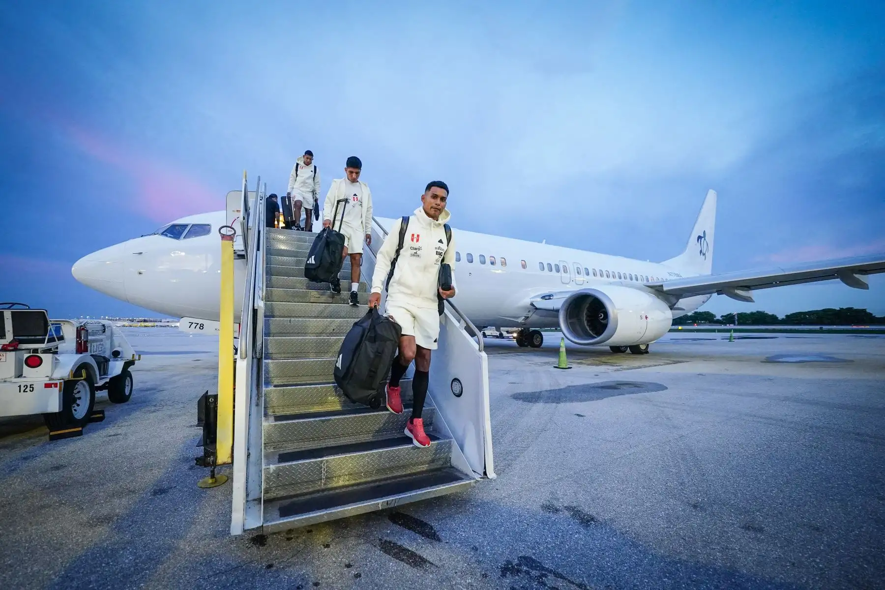La selección peruana llega a Miami para enfrentar su tercer partido ante Argentina por el Grupo A de la Copa América. Foto: Selección Peruana