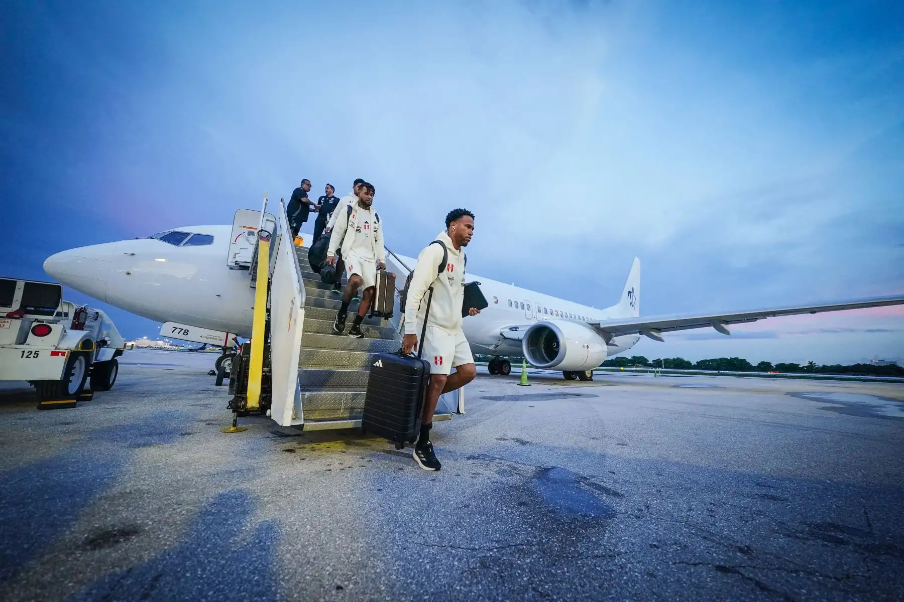 La selección peruana llega a Miami para enfrentar su tercer partido ante Argentina por el Grupo A de la Copa América. Foto: Selección Peruana